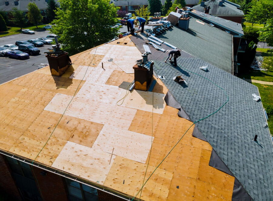Commercial Roofing by American Renovations